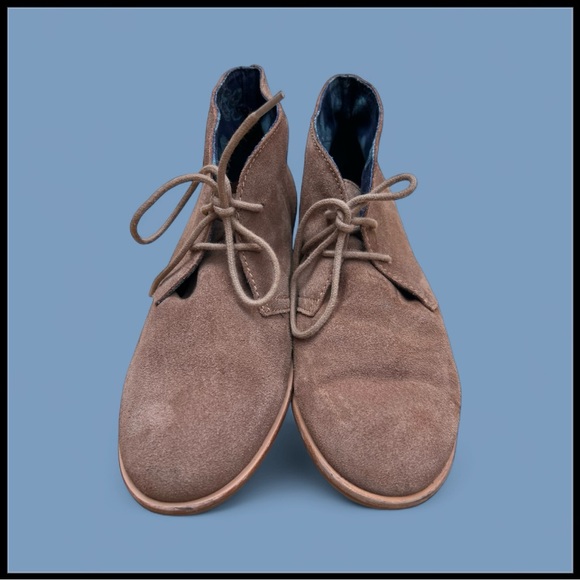 Lucky Brand Asher Suede Ankle Boots size 8 - Picture 1 of 5